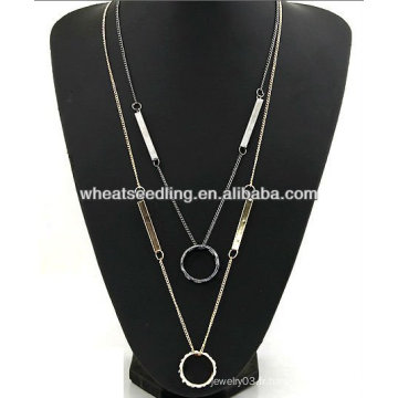 2013 New Arrival Fashion Long Necklaces Jewelry With Rings FN155